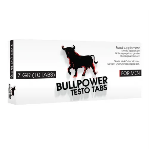 Erekcijske tablete Bull Power Testo Tabs 10/1