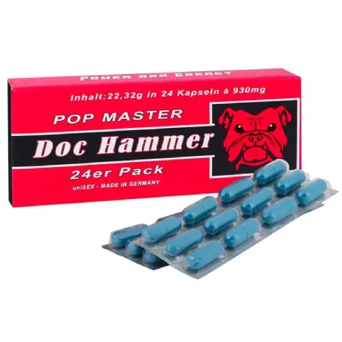 EREKCIJSKE TABLETE Doc Hammer Pop Master (24/1)