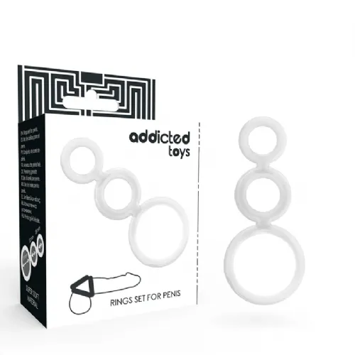 EREKCIJSKI OBROČEK Addicted Toys Mod. 5 Clear