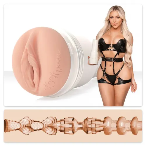 Masturbator Fleshlight Kayley Gunner Fully Loaded, 22 cm, rebrasta notranjost, vodoodporen
