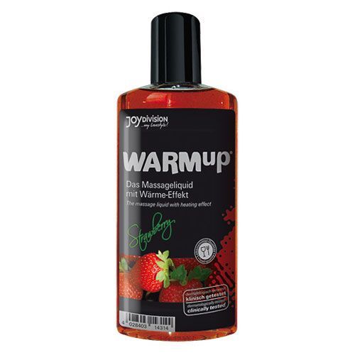 Grelno masažno olje "WARMup" - jagoda