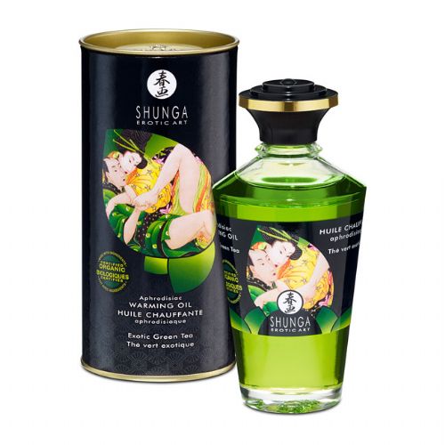 Grelno masažno olje "Exotic Green Tea"