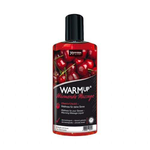Grelno masažno olje "WARMup" - češnja