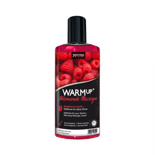 Grelno masažno olje "WARMup" - malina