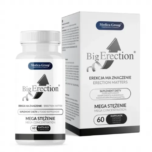Kapsule za boljšo erekcijo Medica-Group Big Erection, 60 kapsul