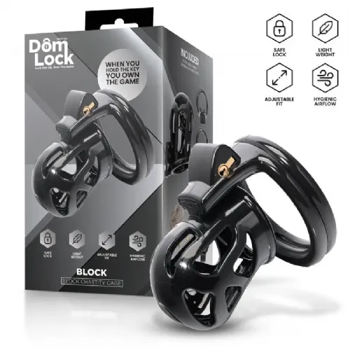 KLETKA ZA PENIS Domlock Block Black