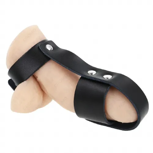 Kletka za penis Kink Leather