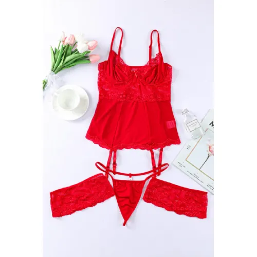 KOMPLET Isabel Red