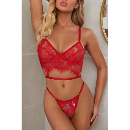 KOMPLET Katherine Red