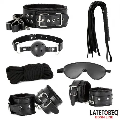 Komplet Latetobed BDSM Line Classic Beginner's, 7 delni