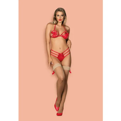 KOMPLET Obsessive Giftella 2 PCS Red