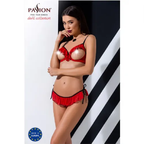 Komplet Passion Cherry, rdeč 