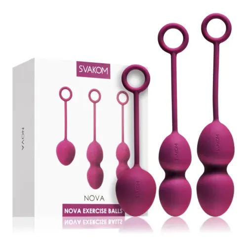 KOMPLET VAGINALNIH KROGLIC Svakom Nova Purple