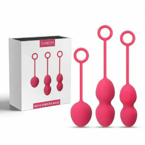 KOMPLET VAGINALNIH KROGLIC Svakom Nova Red