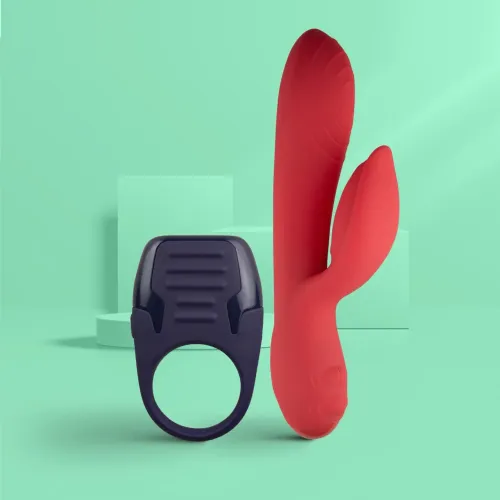Rabbit vibrator in erekcijsku obroček You Love Me Love Me