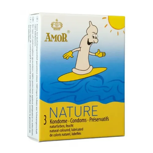 KONDOMI Amor Nature 3/1