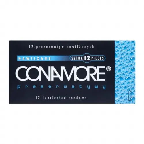 Kondomi Conamore Wet, 12 kosov