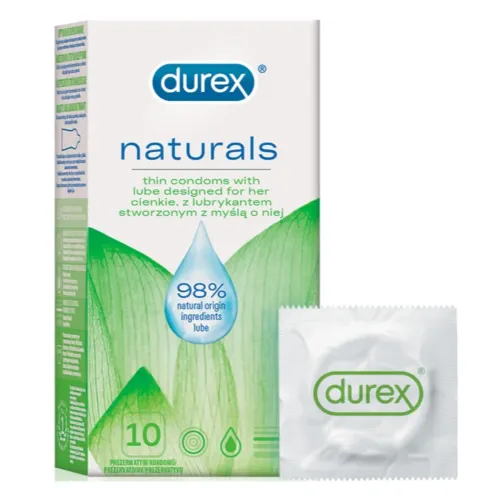 KONDOMI DUREX Naturals 10/1