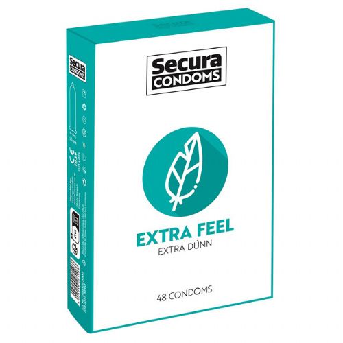 Kondomi "Secura Extra Feel" - 48 kosov