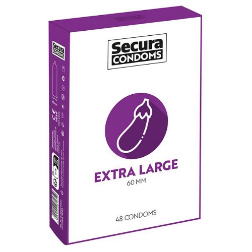 Kondomi "Secura Extra Large" - 48 kosov