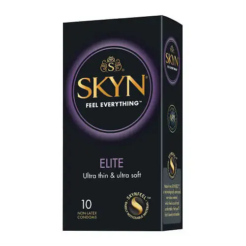 Kondomi Skyn Elite, brez lateksa, 10 kosov 