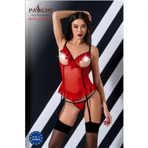 KORZET Passion Cherry Red