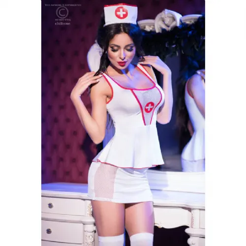 KOSTUM Chilirose Nurse