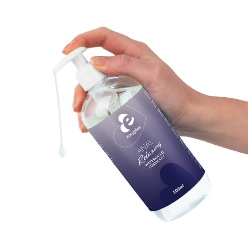 Lubrikant Easyglide Anal Relaxing 500 ml, vodna osnova, kamilica, hladilni učinek