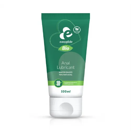 Analni lubrikant Easyglide Bio & Natural, na vodni osnovi, 100 ml