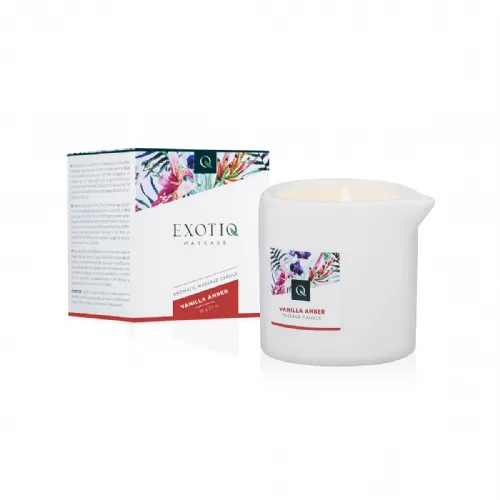 MASAŽNA SVEČA Exotiq Vanilla Amber 60g