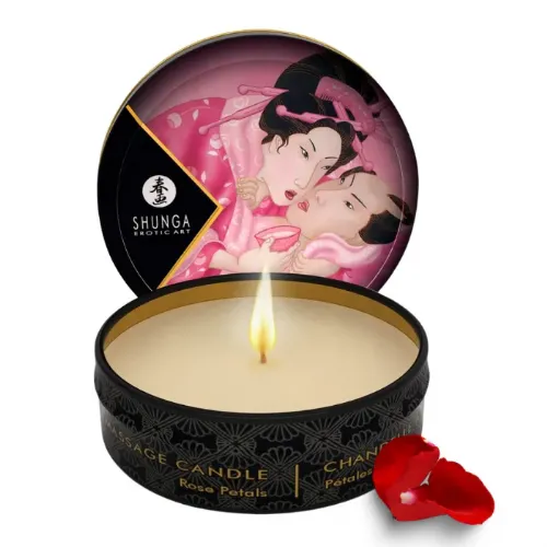 Masažna sveča Shunga Romance Aphrodisia / Roses
