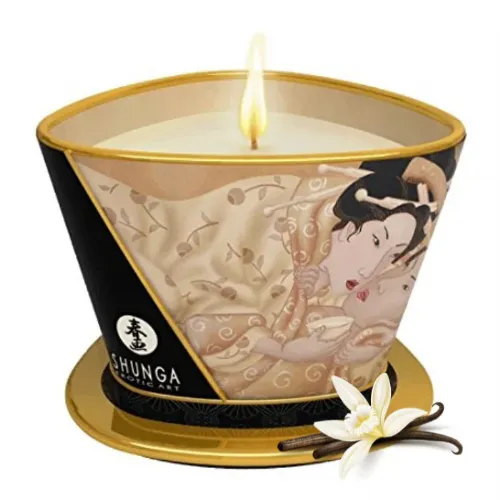 Masažna sveča Shunga Romance Vanillia