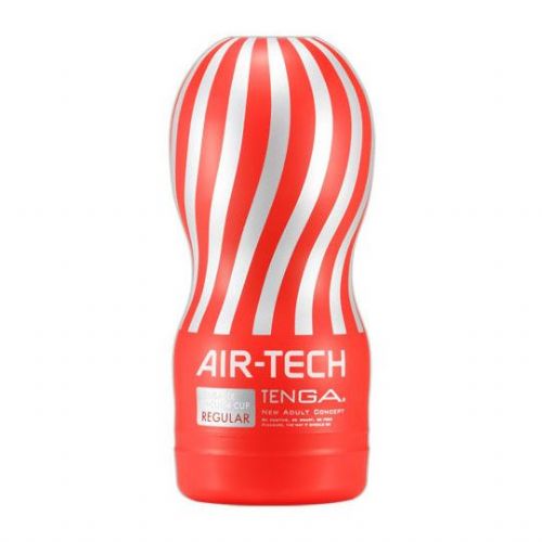 Masturbator Tenga Air-Tech Regular, 15,5 cm, rdeč