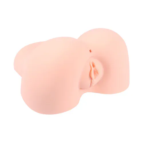 Masturbator Kokos Olivia, vagina + anus, vibracijski, 2 x AA