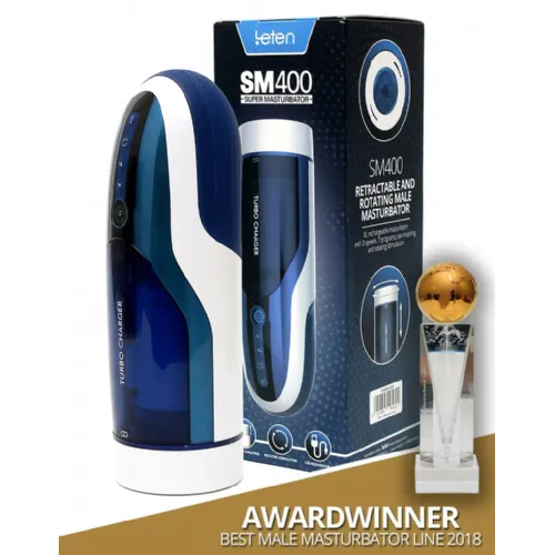 Masturbator Leten SM400, vibracijski, USB-polnjenje, 33 cm, glasovna funkcija