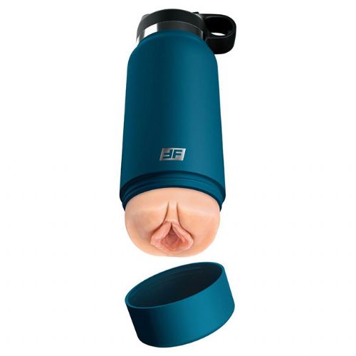 Masturbator PDX Plus Private Pleaser, 23,8 cm, nastavljiv sesalni ventil, odstranljiv tulec, diskretna oblika