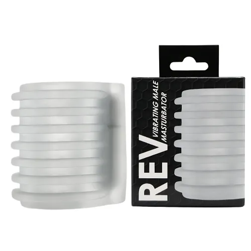 Masturbator Rev-Sleeves Vibrating, 10 načinov vibracij, TPE