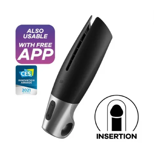 MASTURBATOR Satisfyer Power Black Silver