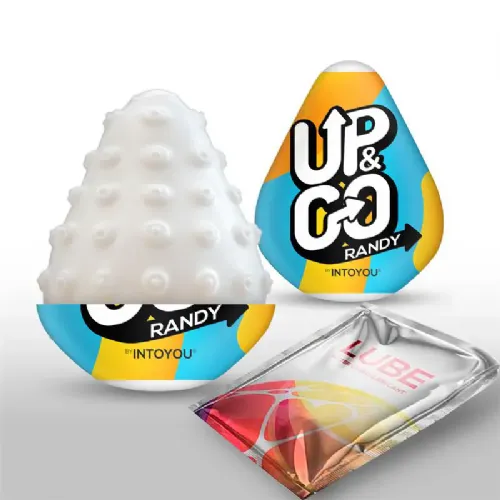 Masturbator Up&Go Randy, 6,6 cm, TPE, čepasta teksture