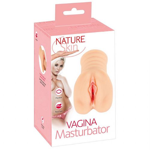 Masturbator Nature Skin, 16 cm, TPE, vagina