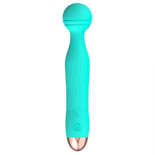 Mini masažni vibrator You2Toys Cuties 2.0, 17,2 cm, USB-polnjenje, moder