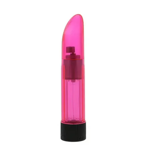 Mini vibrator Seven Creations Lady Finger Crystal, 13 cm, 1 x AA, roza