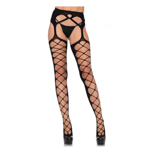 NOGAVICE Leg Avenue Diamond Black