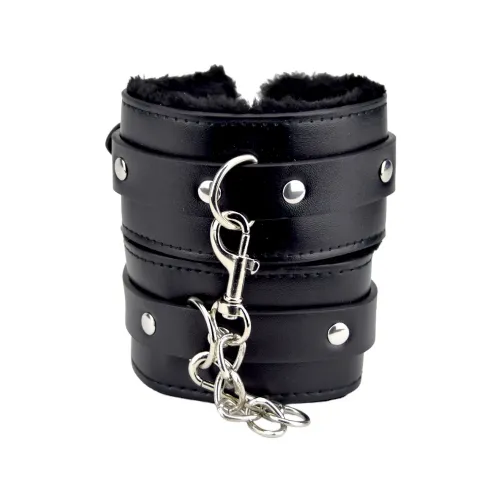 OKOVI ZA ZAPESTJE Bound To Please Plush Black