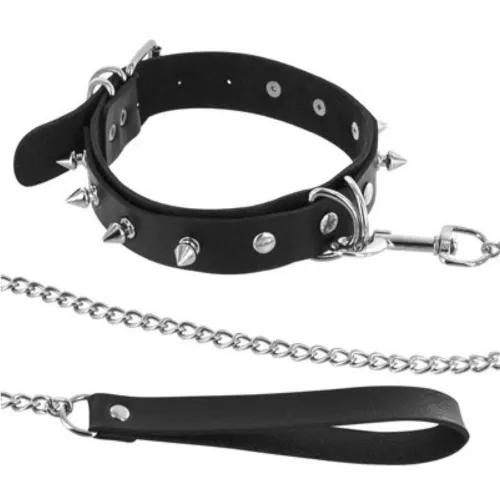 Ovratnica s povodcem Fetish Tentation 3698