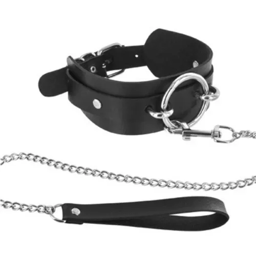 Ovratnica s povodcem Fetish Tentation 3728
