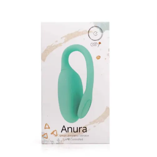 Pametni vibrator Elity Anura, aplikacija, USB-napajanje, turkizen
