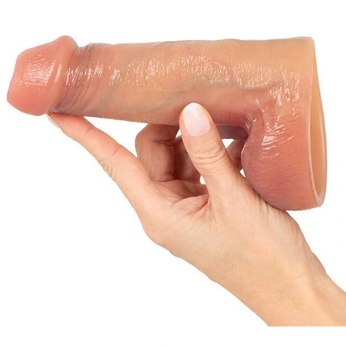 Prevleka za penis Realistixxx RealSleeve Intense 28r5006791, silikonski tulec za penis in moda, povečanje obsega, raztegljiva zasnova