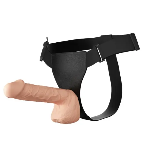 Strap on Baile Ultra Passionate Multi Speed Vibration 10, 19 cm