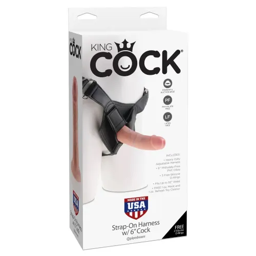 STRAP-ON King Cock Light 6''